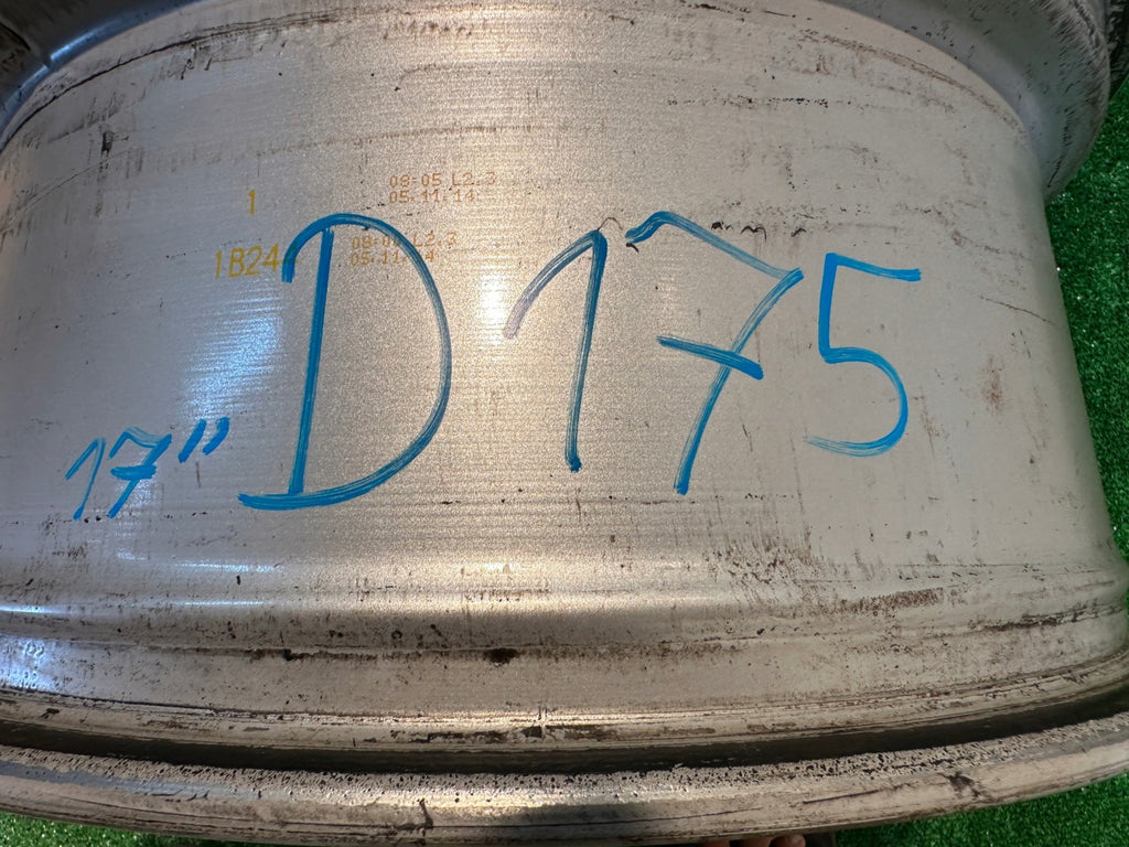 1x Alufelge 17 Zoll 7.5" 5x112 51ET 8V0601025BK Audi A3 Rim Wheel FEL3177345735wa