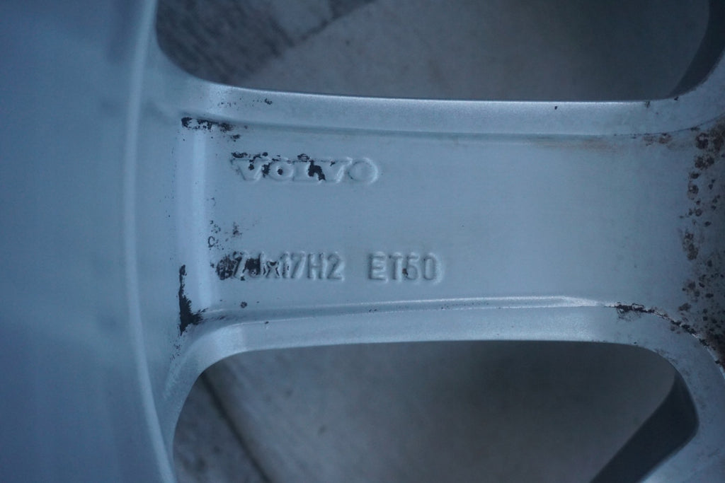 1x Alufelge 17 Zoll 7.0" 5x108 50ET Glanz Silber 31400029 Volvo Rim Wheel FEL6573633157cd