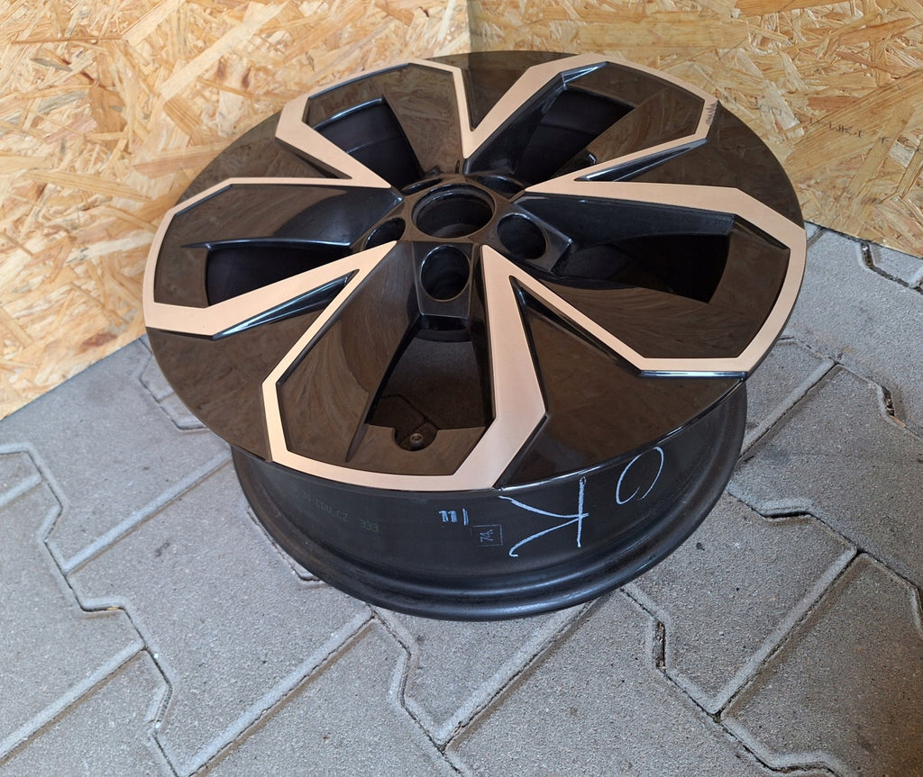 1x Alufelge 16 Zoll 6.0" 5x100 38ET Matt Schwarz 658601025E Skoda Scala Kamiq FEL7244859853eq