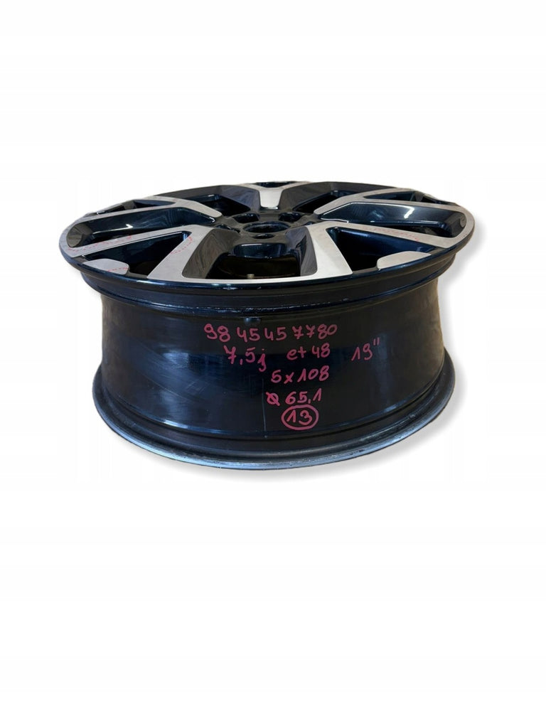 1x Alufelge 19 Zoll 9845457780 Citroën C5 Aircross Rim Wheel FEL6708709037vp