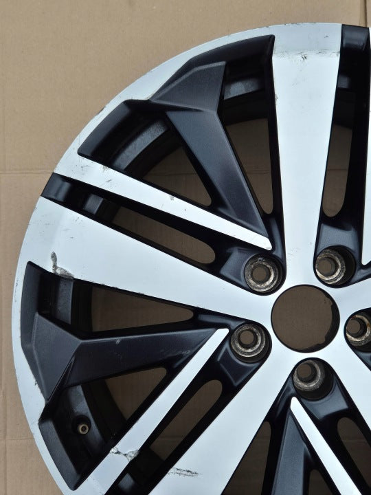 1x Alufelge 19 Zoll 7.5" 5x112 42ET Matt Grau 9820411177 Peugeot Ii Rim Wheel FEL3029077911cz