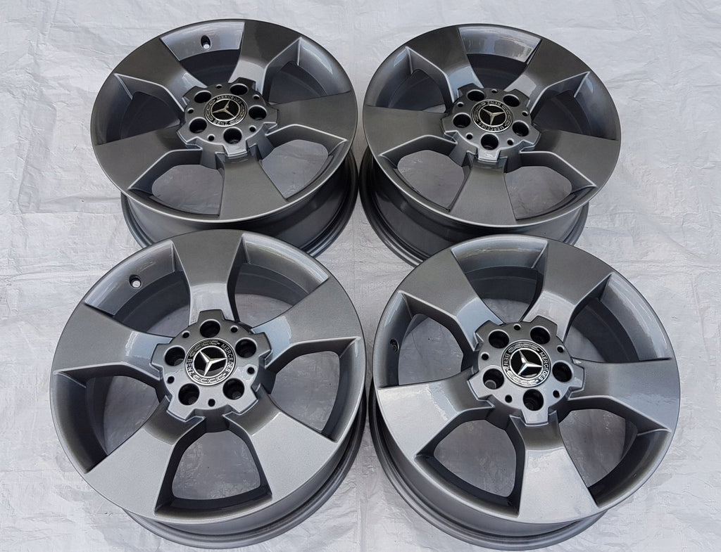 4x Alufelge 17 Zoll 7.5" 5x112 47ET A2044013602 Mercedes-Benz W205 W204