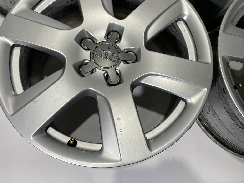 4x Alufelge 17 Zoll 7.5" 5x112 37ET Glanz Silber 4G0601025 Audi A6 Rim Wheel FEL8127358042nf