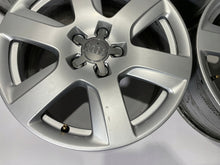 Laden Sie das Bild in den Galerie-Viewer, 4x Alufelge 17 Zoll 7.5" 5x112 37ET Glanz Silber 4G0601025 Audi A6 Rim Wheel FEL8127358042nf