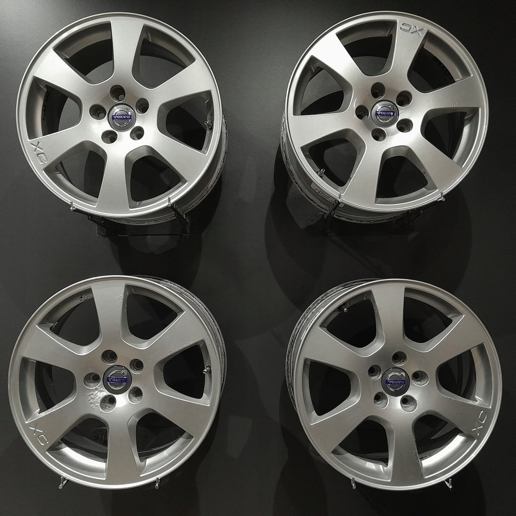 4x Alufelge 17 Zoll 7.0" 5x108 55ET Glanz Silber 30671480-VO Volvo Xc60 I FEL2657852499wu