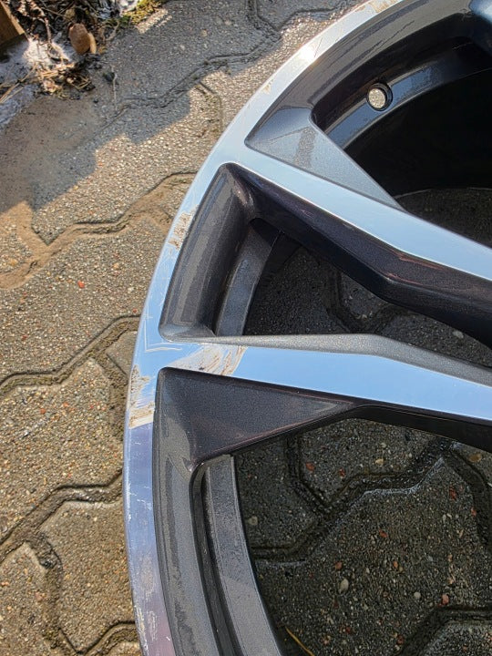 1x Alufelge 19 Zoll 8.0" 5x112 47ET Glanz Schwarz 8008616 BMW Mg Rim Wheel FEL9254465395pf