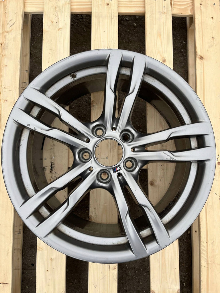 1x Alufelge 18 Zoll 8.5" 5x120 47ET Glanz Grau 7852492 BMW 3 F30 F32 F31 FEL4187135126ms
