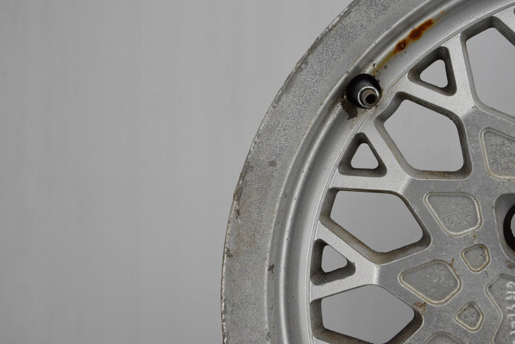 1x Alufelge 14 Zoll 6.0" 4x108 32ET Glanz Silber Ford Rim Wheel