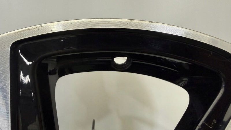 1x Alufelge 16 Zoll 6.0" 5x100 50ET Glanz Schwarz Toyota C-Hr Rim Wheel FEL2166012787os