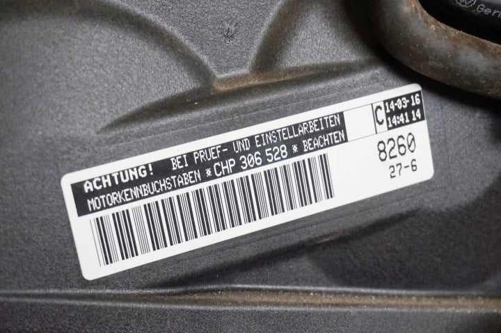 Motor VW Golf VII I CHP CHPA 1.4 TSI 140PS 103kW 2016 Benzin Engine Unkomplett MOT8145133674yn