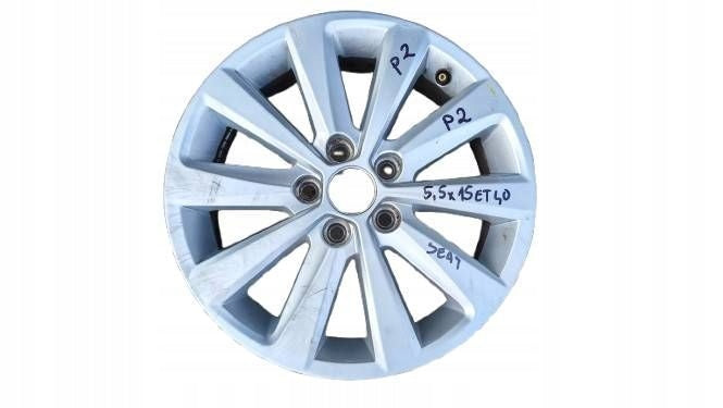 1x Alufelge 15 Zoll 5x100 6F0601025N Seat Ibiza I V Rim Wheel FEL4753048789cv