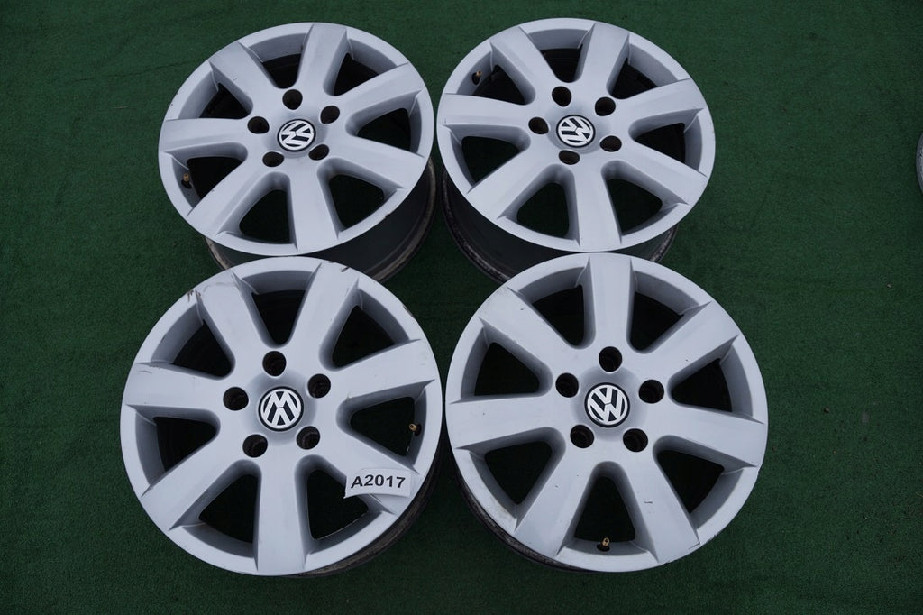 4x Alufelge 17 Zoll 7.5" 5x130 50ET Glanz Silber 7P6601025 VW Touareg Rim Wheel FEL1556202064at