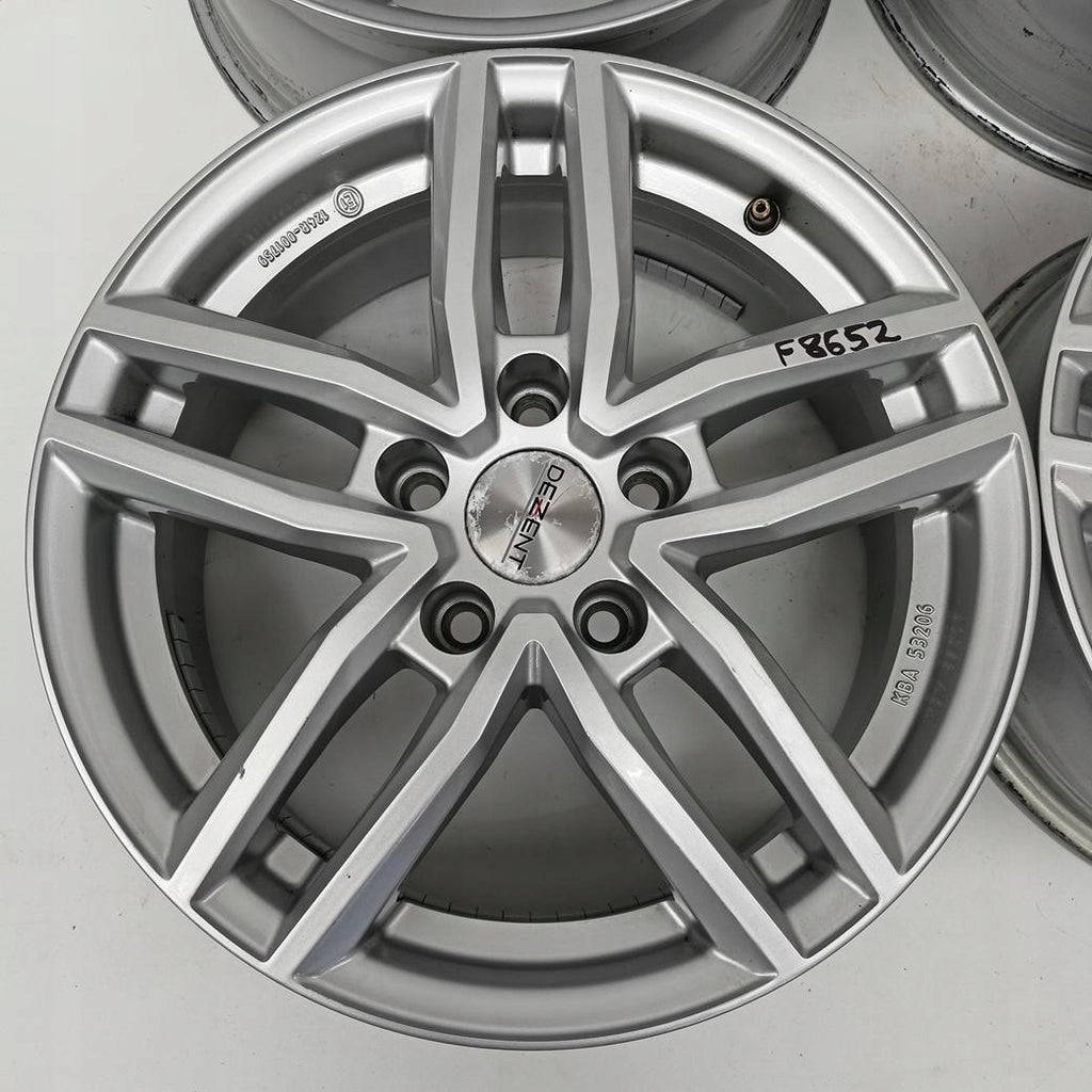 4x Alufelge 16 Zoll 6.5" 5x112 41ET Glanz Silber KBA53206 Audi I Rim Wheel FEL9197207197bg