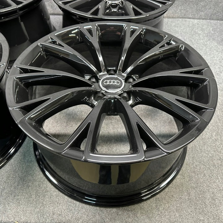 4x Alufelge 19 Zoll 9.0" 5x112 33ET Glanz Silber 4H0601025BG Audi A8 Rim Wheel FEL7774971663tp
