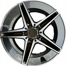 Laden Sie das Bild in den Galerie-Viewer, 1x Alufelge 18 Zoll 8.5&quot; 5x112 52ET Glanz Schwarz A2064011800 Mercedes-Benz