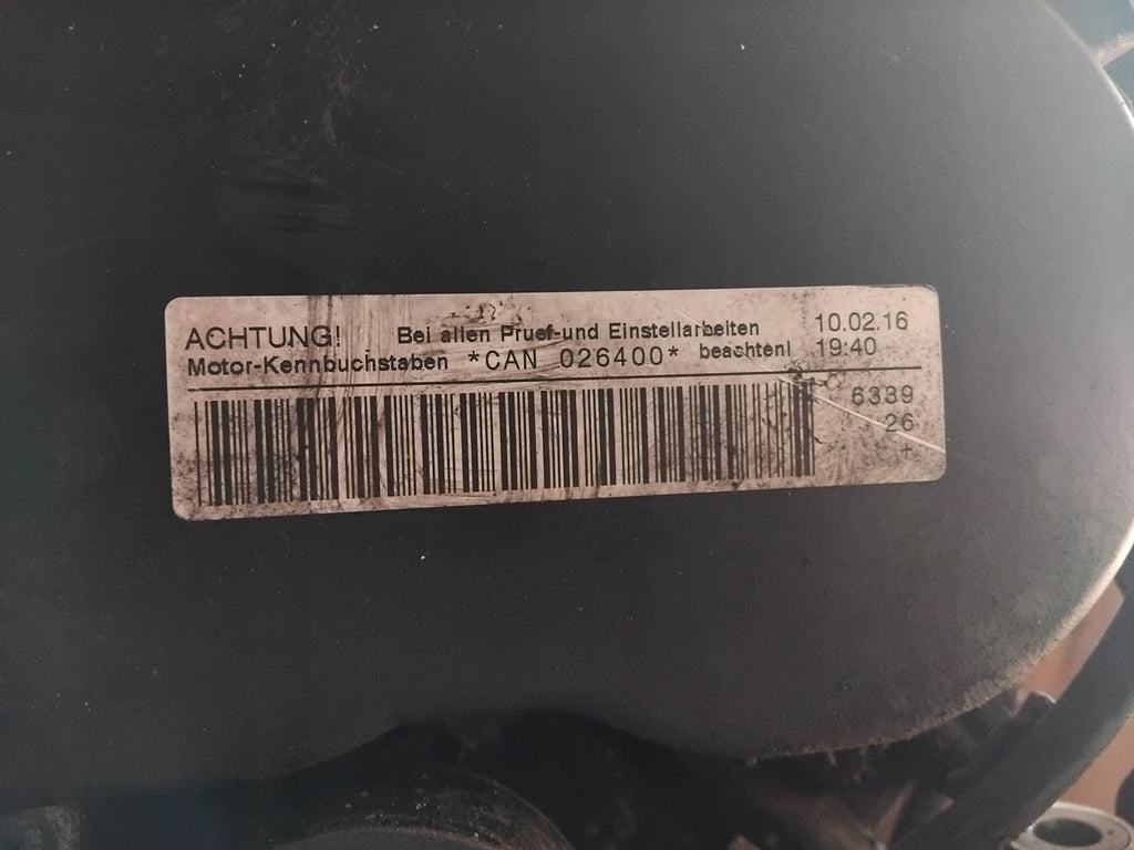 Motor Audi A6 C6 CANA 2.7 TDI 190PS 140kW 2016 Diesel Engine Komplett