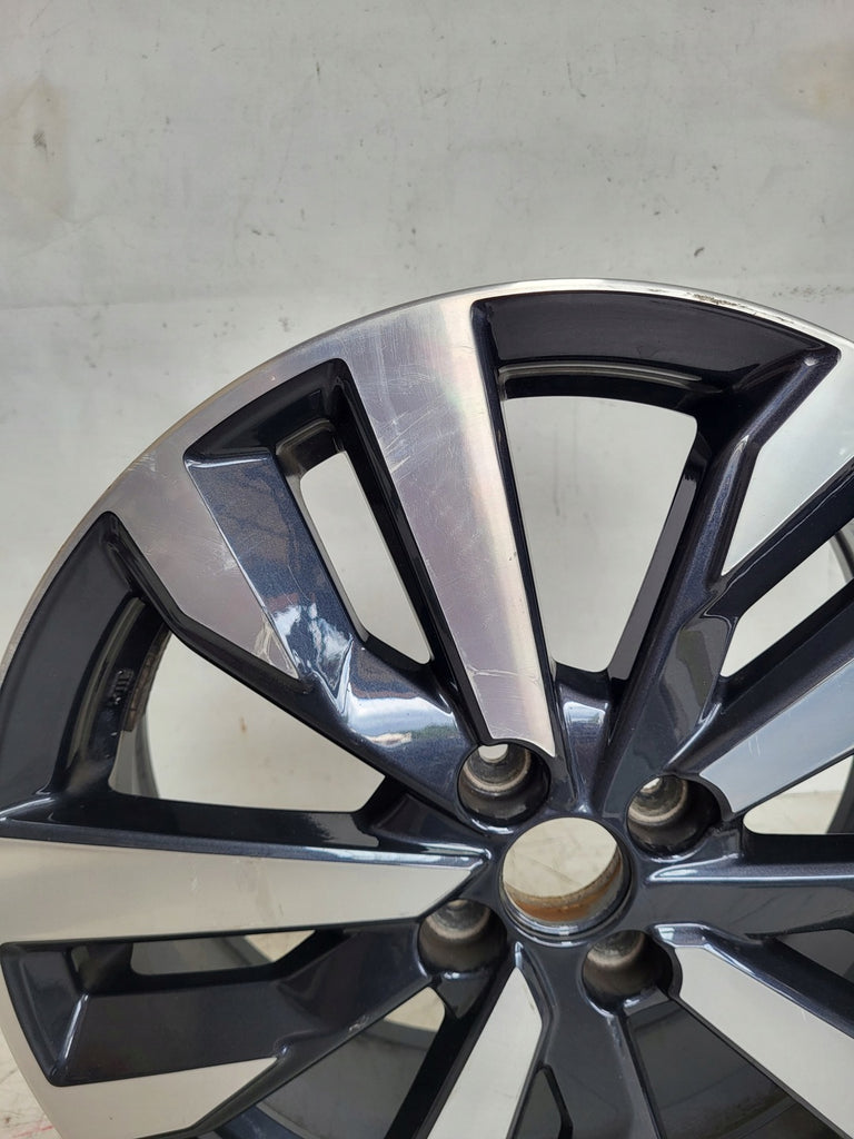 1x Alufelge 17 Zoll 6.5" 4x100 50ET Glanz Graphit AC4CH-T6 Nissan Micra Clio 1 V