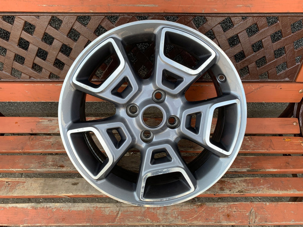 1x Alufelge 17 Zoll 6.0" 4x108 37,5ET Glanz Graphit DN1C-1007-AA Ford Fiesta Mg