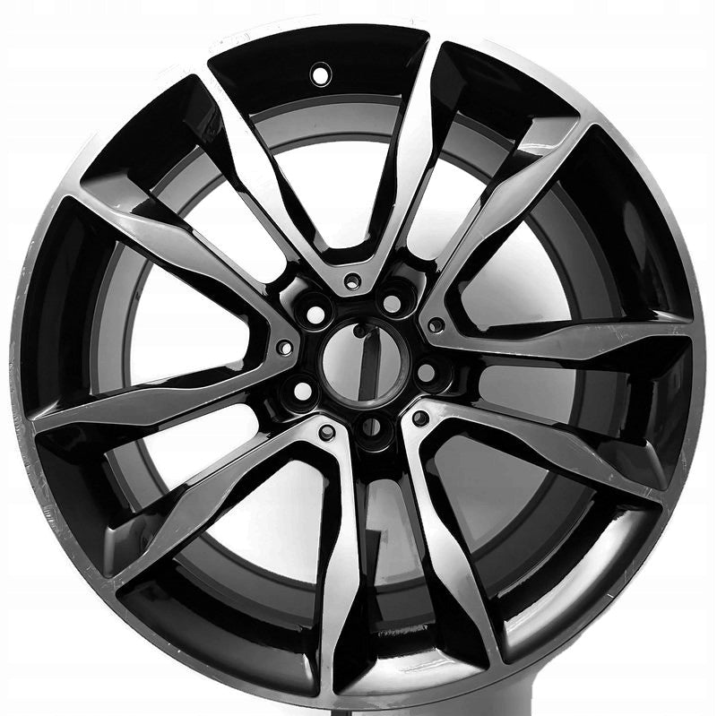 1x Alufelge 19 Zoll 8.0" 5x112 43,5ET A1564010400 Mercedes-Benz Gla Rim Wheel