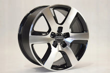 Laden Sie das Bild in den Galerie-Viewer, 4x Alufelge 17 Zoll 8.0" 5x112 39ET Glanz Schwarz 4G0601025BK Audi A6 C7 B8 FEL1195433021rx