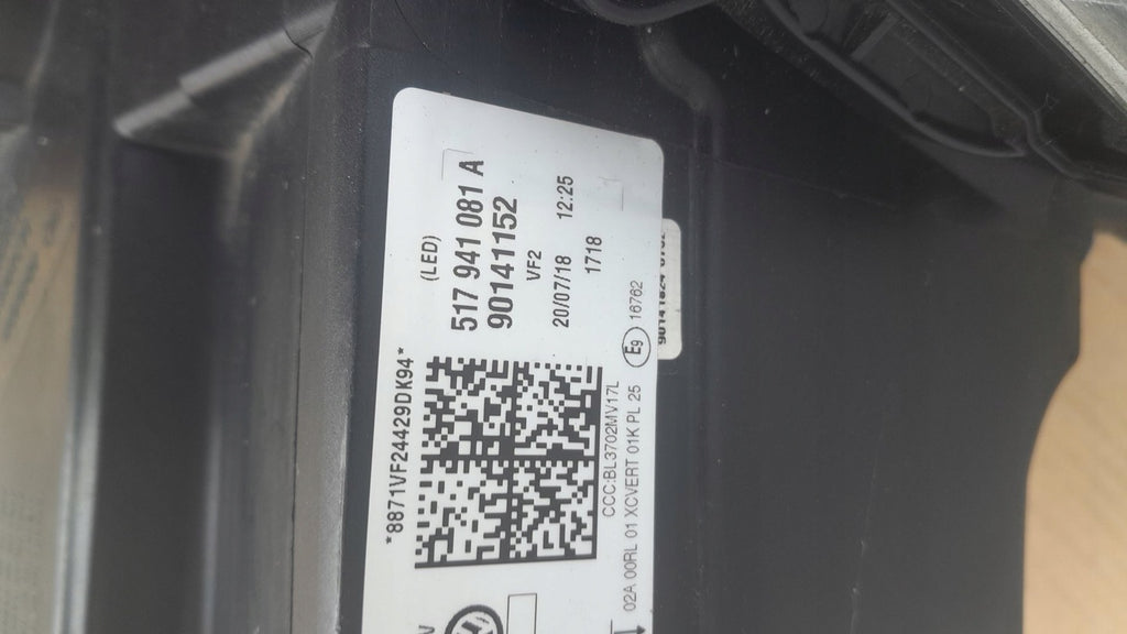 Frontscheinwerfer VW Golf Sportsvan 517941081AA LED Links Scheinwerfer Headlight SCH5899536002ur