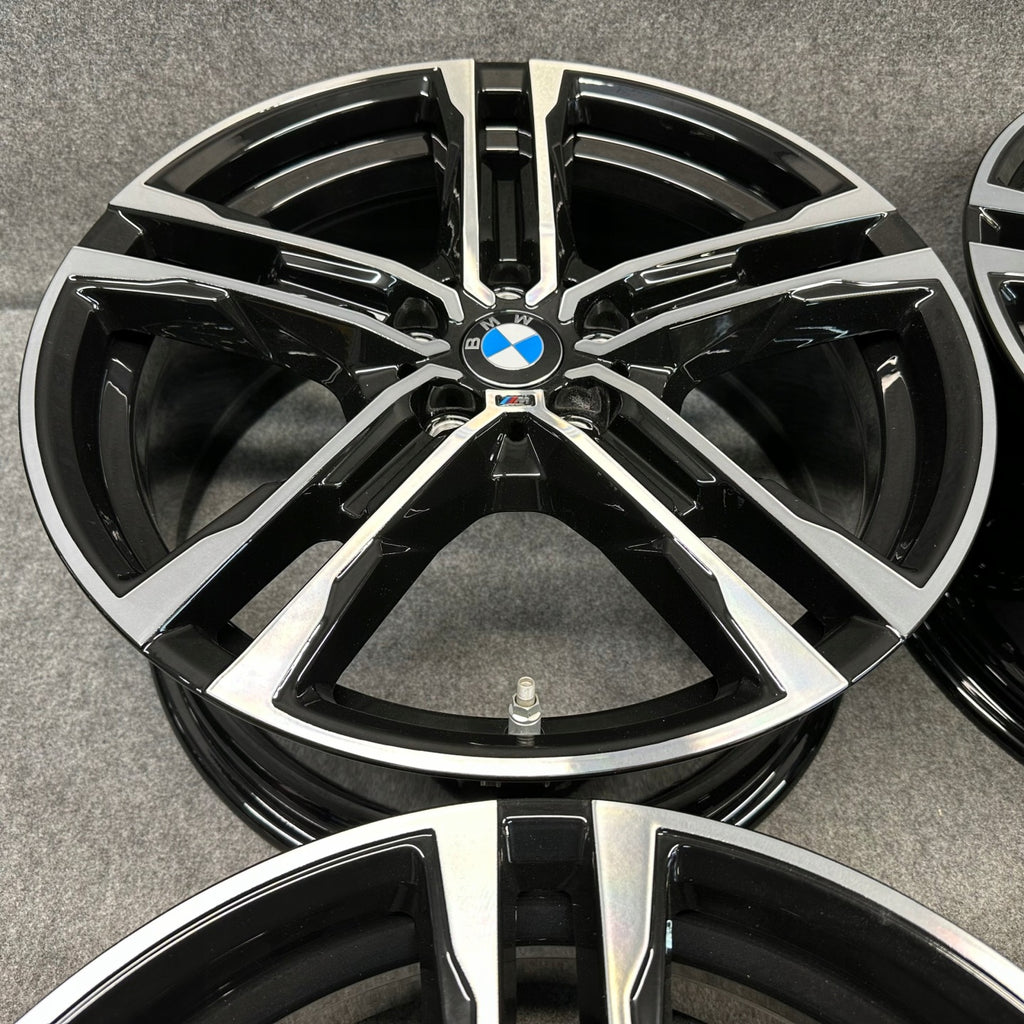 4x Alufelge 18 Zoll 8.0" 5x112 57ET Glanz Graphit 8092352 BMW 2 F45 1 F40 F46 Mg FEL2984783223ys