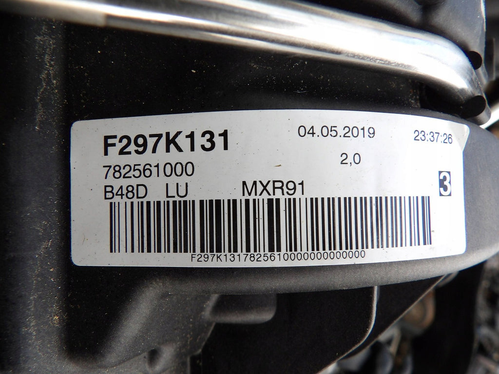 Motor BMW B48D 2.0 230PS 170kW 2020 Benzin Engine Unkomplett