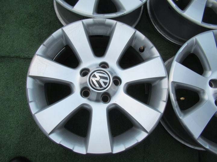 4x Alufelge 16 Zoll 6.5" 5x112 33ET 5N0601025A VW Tiguan Rim Wheel FEL9268452527sq