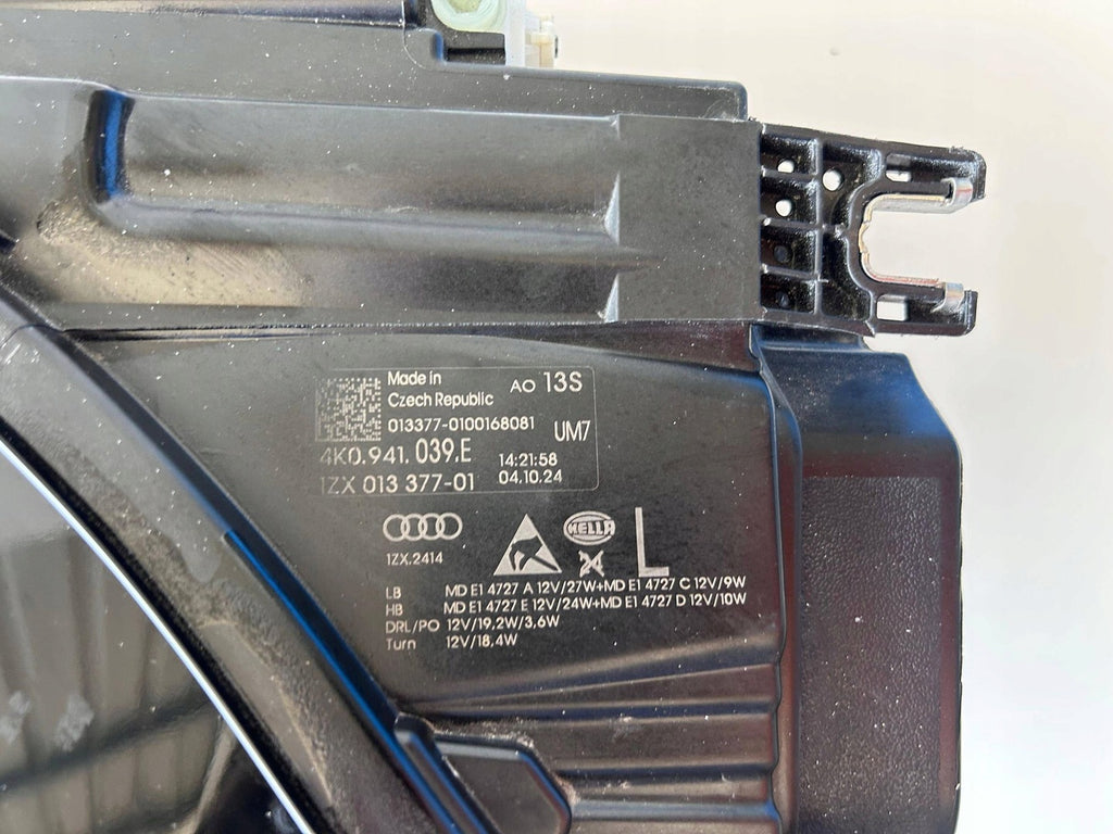 Frontscheinwerfer Audi A6 C8 4K0941039E Links Scheinwerfer Headlight SCH6774394225ew