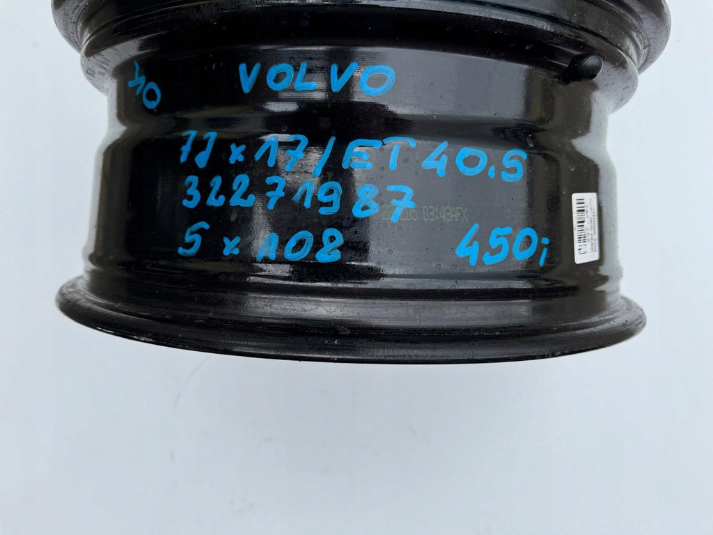 1x Alufelge 17 Zoll 7.0" 5x108 40,5ET Glanz Silber 32271987 Volvo Rim Wheel