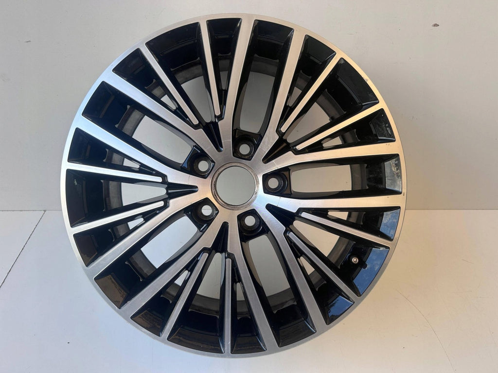 1x Alufelge 17 Zoll 6.5" 5x112 52ET Glanz Schwarz 5TA601025E VW Touran Rim Wheel FEL5812585653jf