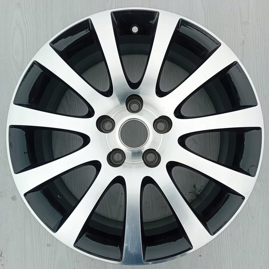 1x Alufelge 17 Zoll 7.0" 5x112 45ET Glanz Schwarz 5L060125D Skoda Rim Wheel FEL6017451224ke