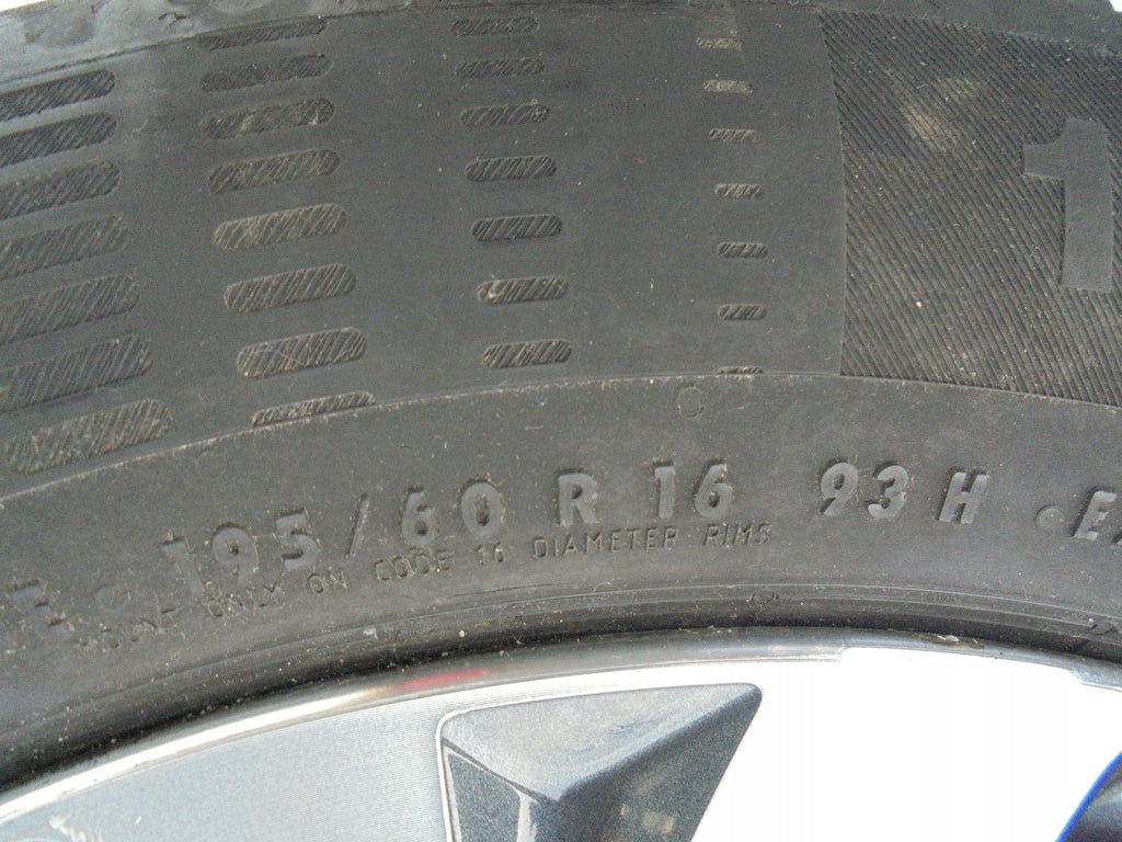 1x Alufelge 16 Zoll Nissan Pulsar Rim Wheel