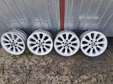 Load image into Gallery viewer, 4x Alufelge 16 Zoll 6.5" 5x120 42ET Glanz Silber BMW E46 E90 E87 Rim Wheel FEL5365236374kf