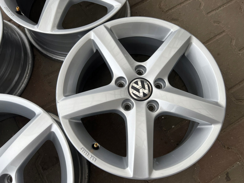 4x Alufelge 16 Zoll 6.5" 5x112 42ET 3AA071496A VW Passat Rim Wheel FEL1145885889zi