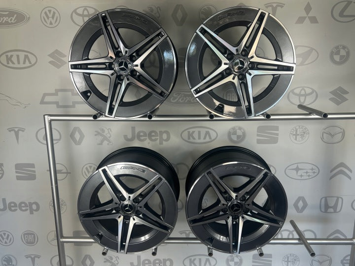 4x Alufelge 18 Zoll 7.5" 5x112 40ET A2064011700 Mercedes-Benz W206 Rim Wheel FEL7815673907zn