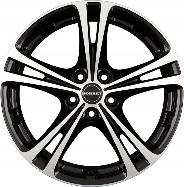 1x Alufelge 17 Zoll 7.5" 4x100 40ET Glanz Rim Wheel FEL4648856390sg