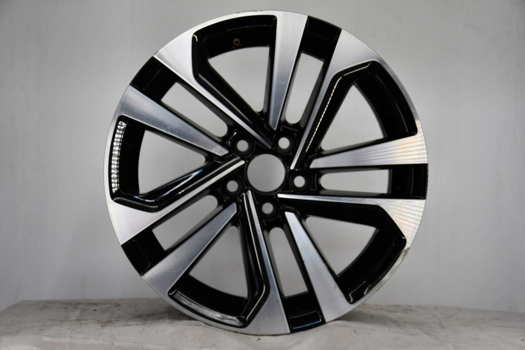 1x Alufelge 16 Zoll 6.0" 5x100 35ET Glanz 2GM601025 Vw Rim Wheel