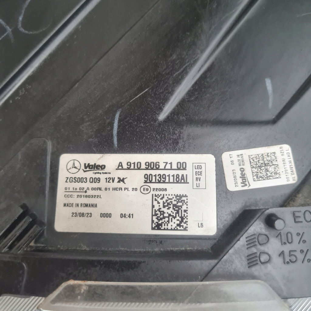 Frontscheinwerfer Mercedes-Benz Sprinter A9109067100 LED Rechts oder Links SCH2498093338tq
