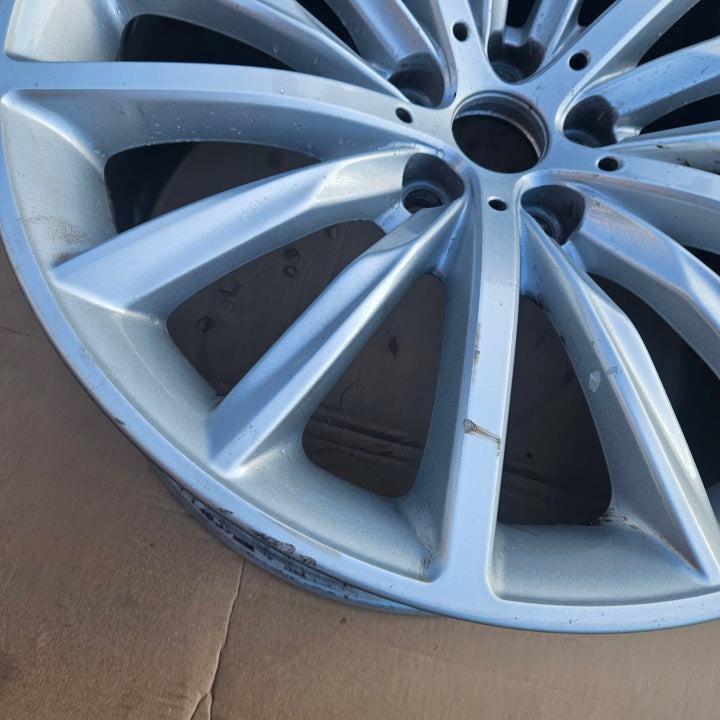 1x Alufelge 19 Zoll 9.0" 5x112 44ET Glanz Silber 6874439 BMW 5 G31 G30 Rim Wheel FEL4480545610es