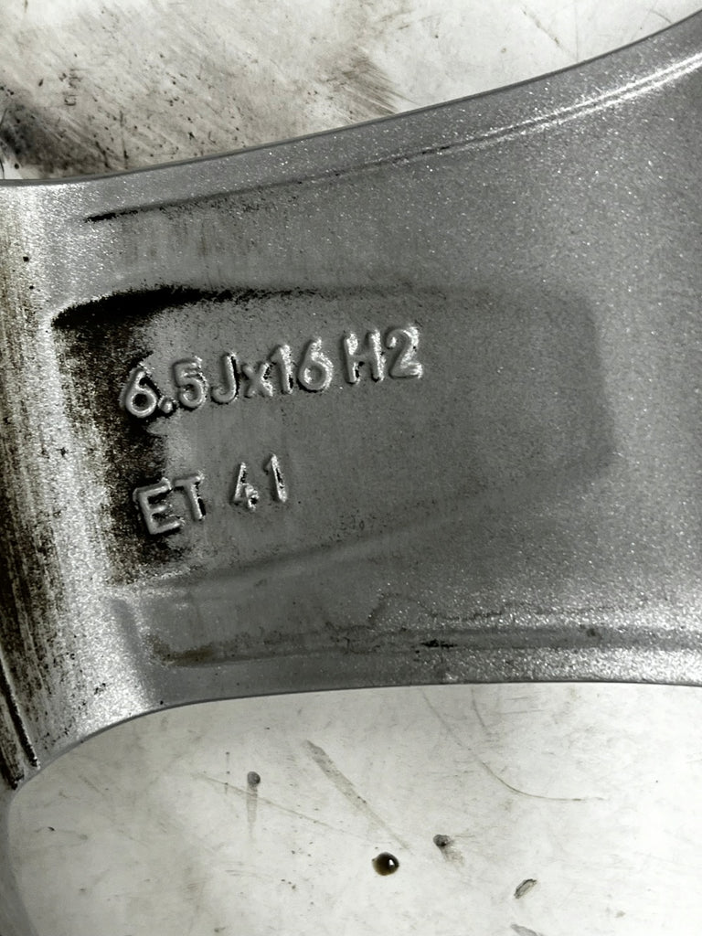 1x Alufelge 16 Zoll 6.5" 5x112 Rim Wheel FEL1592203968od