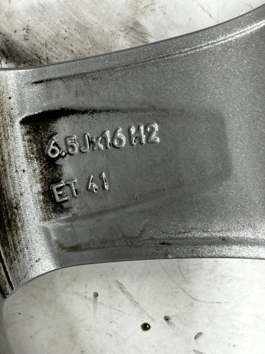 1x Alufelge 16 Zoll 6.5" 5x112 Rim Wheel FEL1592203968od