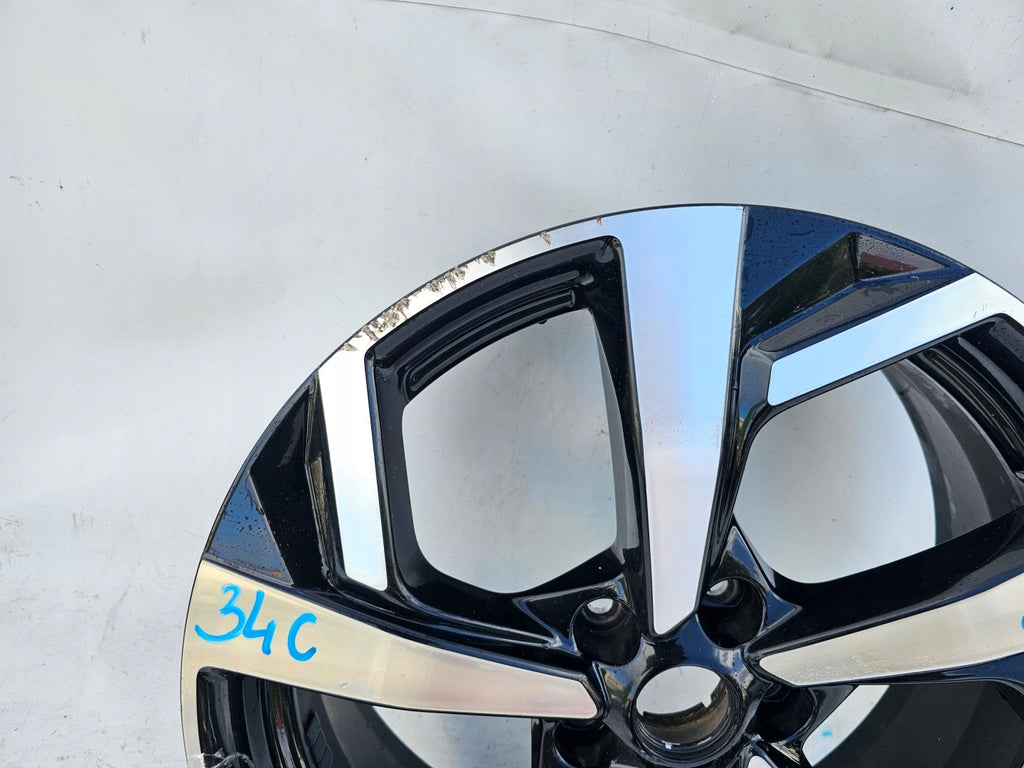 1x Alufelge 18 Zoll 7.0" 4x114.3 40ET Glanz N88901 Nissan I Rim Wheel FEL5665516032vk