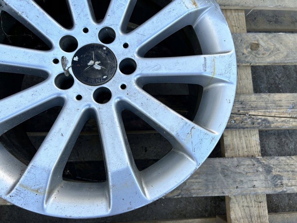 1x Alufelge 17 Zoll 8.5" 5x112 28ET A2194012502 Mercedes-Benz Cls Rim Wheel FEL6649421155bs