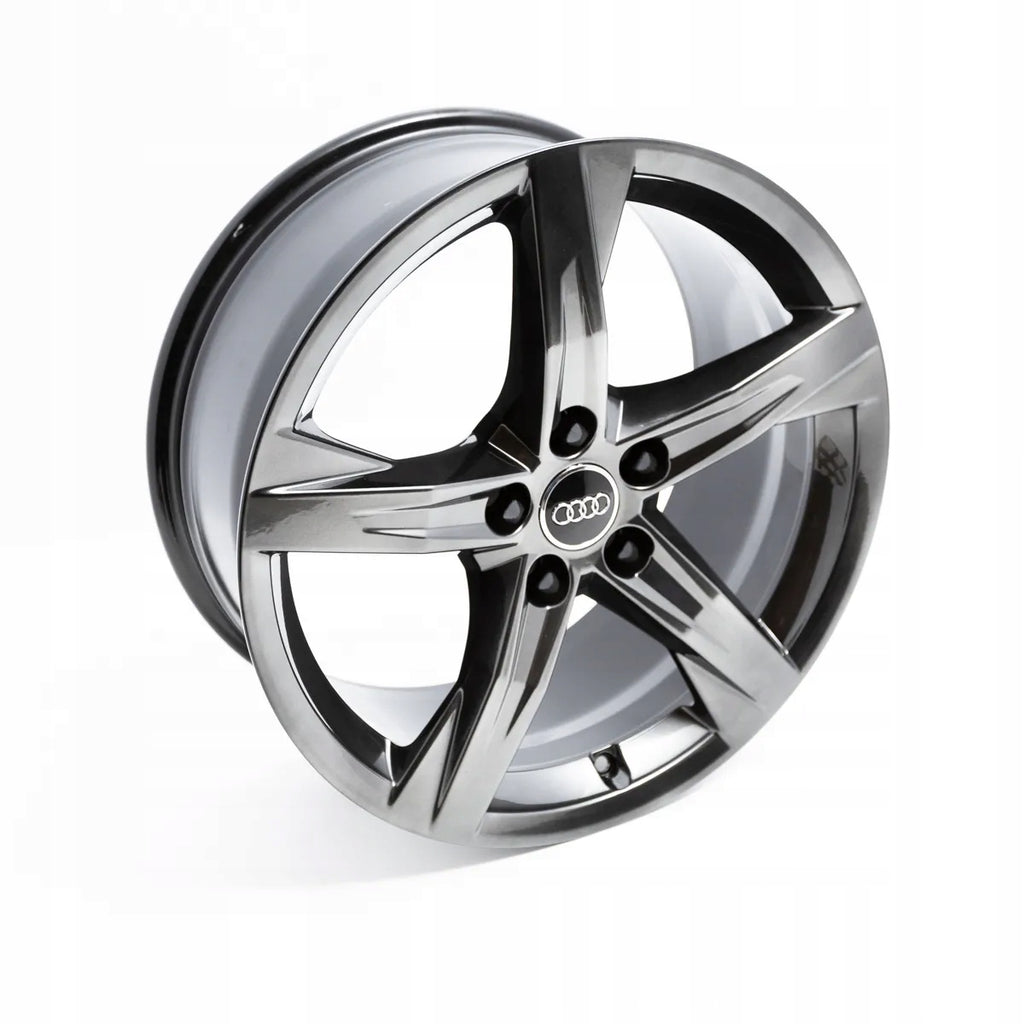 4x Alufelge 18 Zoll 8.0" 5x112 39ET Glanz Silber 80A601025BE Audi Rim Wheel FEL4001102257ha