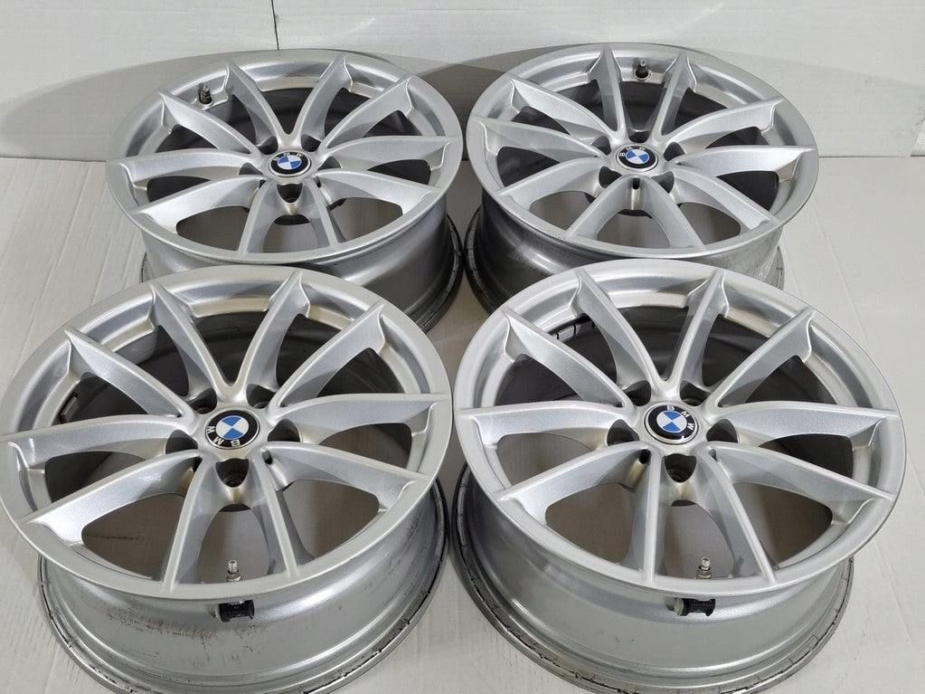 4x Alufelge 17 Zoll 7.5" 5x112 27ET Glanz Silber 6868217 BMW G30 Rim Wheel FEL1981362347er