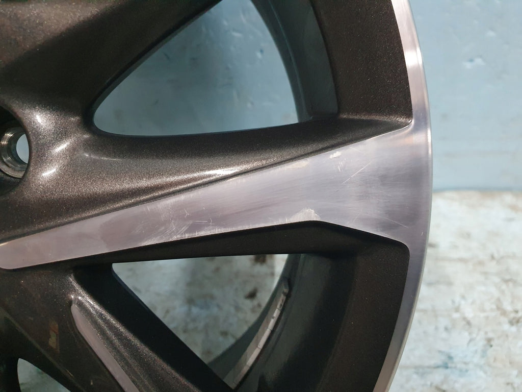 1x Alufelge 17 Zoll 7.0" 5x114.3 45ET Glanz Graphit KB8M-V3810 Mazda Cx5 Mg FEL1735522260vr
