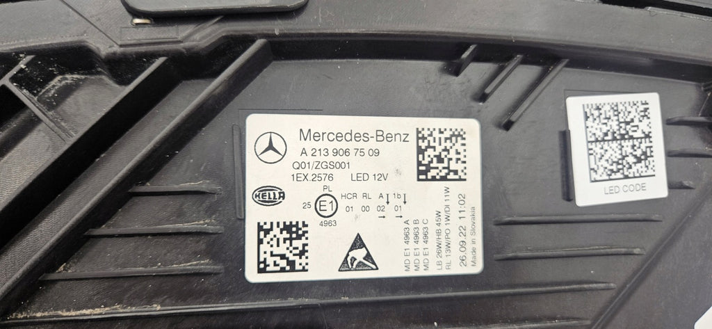 Frontscheinwerfer Mercedes-Benz A2139067509 LED Links Scheinwerfer Headlight SCH9163866112an