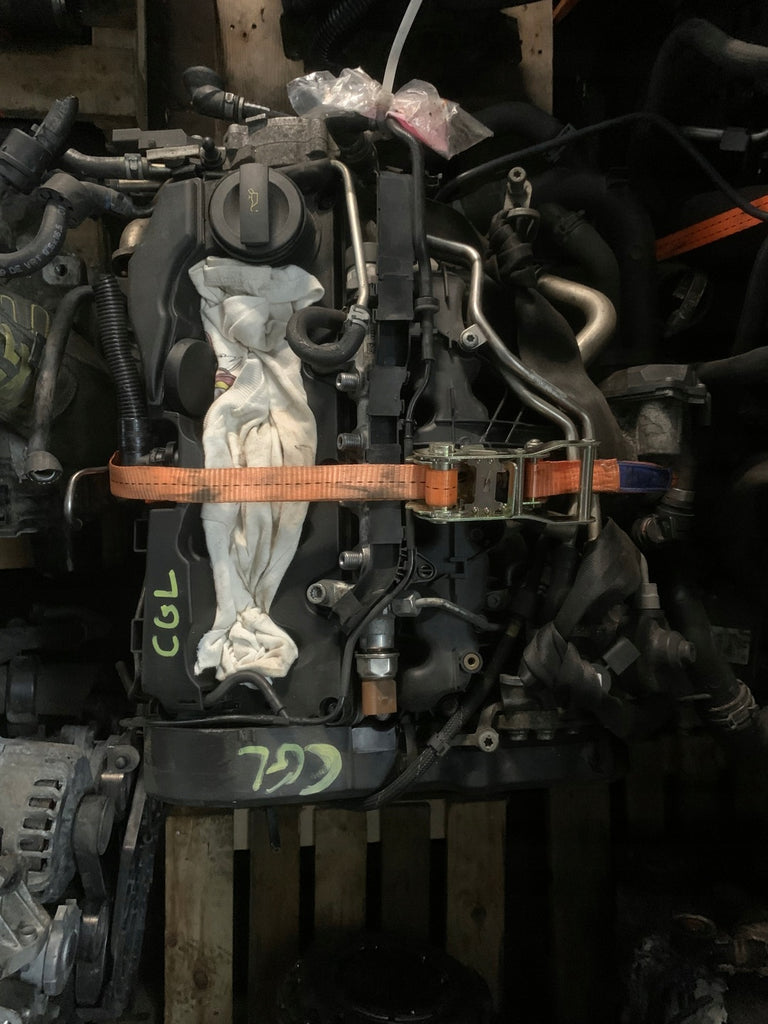 Motor Audi A6 A4 CJCB CJCA CGLC 2.0 TDI 135TKm Diesel Engine Unkomplett