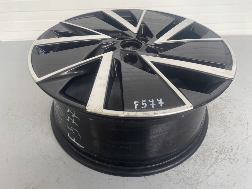 1x Alufelge 18 Zoll 7.5" 5x112 48ET Glanz Schwarz 5E3601025AD Mg Octavia 5e3 Iv FEL4534166745dg